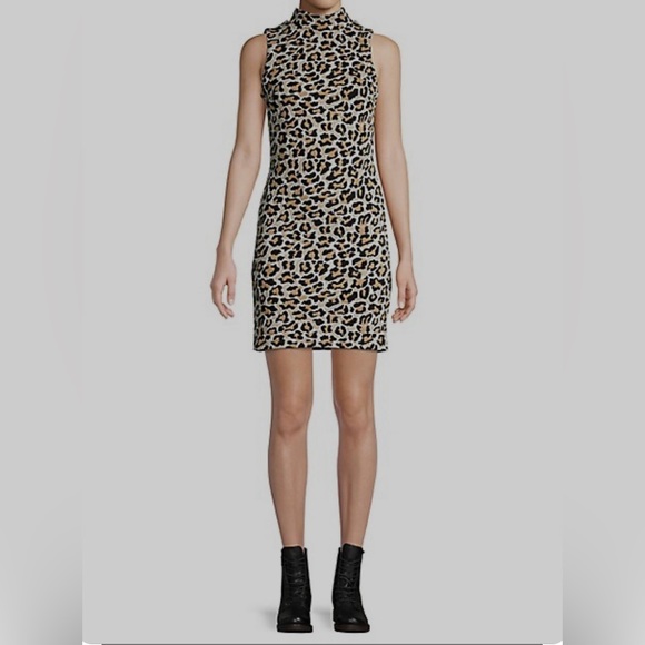 Design Lab Leopard Dress - Picture 1 of 6